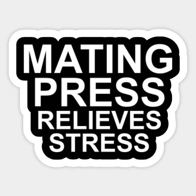 Mating Press Love Sticker TeePublic